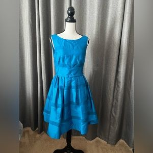 Taylor Blue Cocktail Dress Size 2